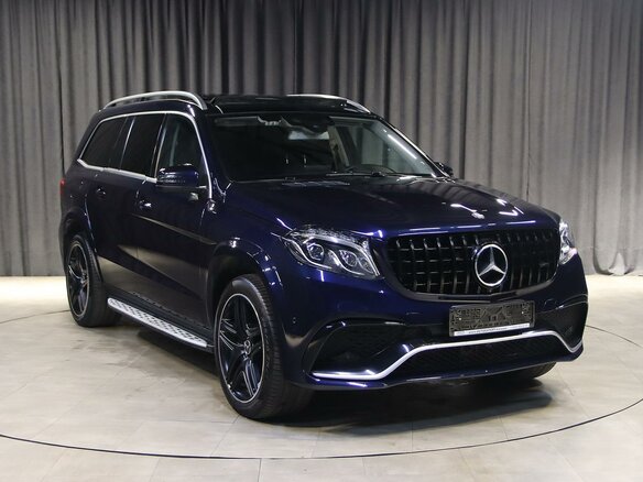 2016 Mercedes-Benz GLS 350 d I (X166), синий, 3599000 рублей - вид 2