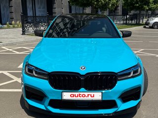 2017 BMW 5 серии 540i xDrive VII (G30/G31/G38), голубой, 4200000 рублей, вид 1