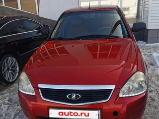 2017 Lada (ВАЗ) Priora I Рестайлинг, красный, 620000 рублей, вид 4