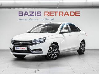 2018 Lada (ВАЗ) Vesta I, белый, 715000 рублей, вид 1