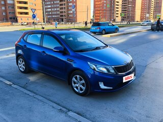 2012 Kia Rio 5-speed III, синий, 790000 рублей, вид 4