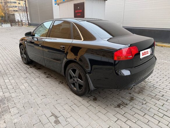 2006 Audi A4 III (B7), чёрный, 750000 рублей - вид 6