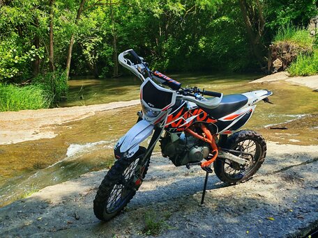 2023 Kayo Basic TT140EM, оранжевый, 85000 рублей, вид 3