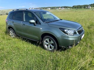 2014 Subaru Forester IV, зелёный, 1400000 рублей, вид 4