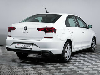 2022 Volkswagen Polo VI, белый, 1549000 рублей, вид 5
