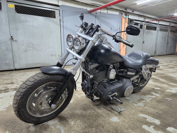 2013 Harley-Davidson Fat Bob, чёрный - вид 6