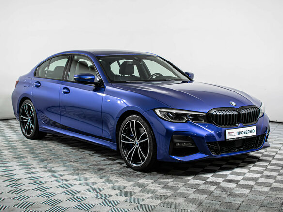 2020 BMW 3 серии 320d xDrive VII (G2x), синий, 4899000 рублей - вид 2