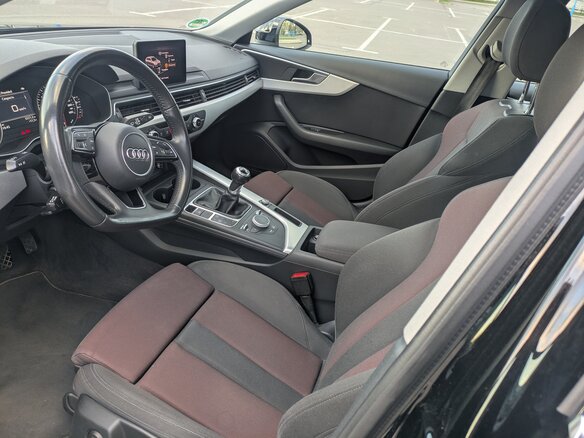 2017 Audi A4 V (B9), чёрный - вид 12