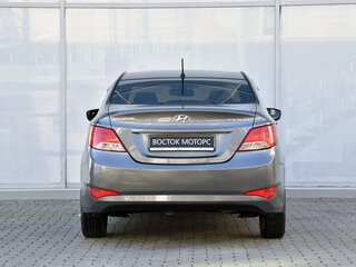 2014 Hyundai Solaris I Рестайлинг, серый, 750000 рублей, вид 5
