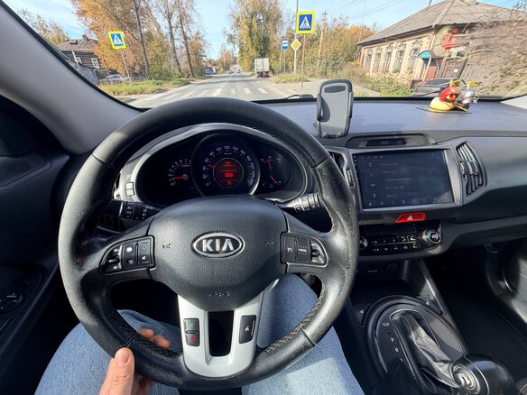 2011 Kia Sportage III, коричневый, 1050000 рублей - вид 11