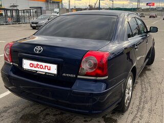 2007 Toyota Avensis II Рестайлинг, синий, 800000 рублей, вид 4