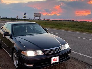 1999 Toyota Mark II VIII (X100), синий, 899999 рублей, вид 3