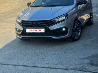 2024 Lada (ВАЗ) Vesta I Рестайлинг (NG), серебристый, 1600000 рублей, вид 2