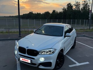 2016 BMW X6 40d II (F16), белый, 3699000 рублей, вид 1