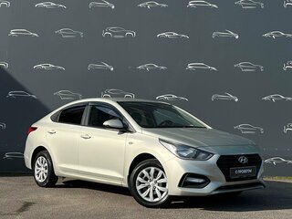 2019 Hyundai Solaris II, бежевый, 1072600 рублей, вид 3