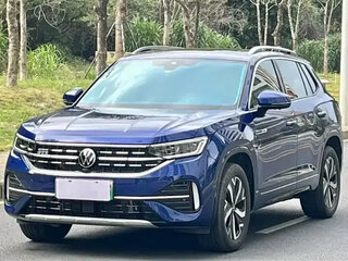 2023 Volkswagen Tayron I Рестайлинг, синий, 1955099 рублей, вид 4