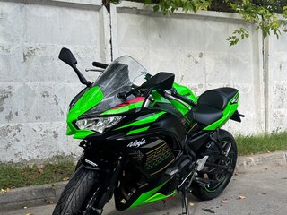 2020 Kawasaki Ninja 650, зелёный, 720000 рублей, вид 4