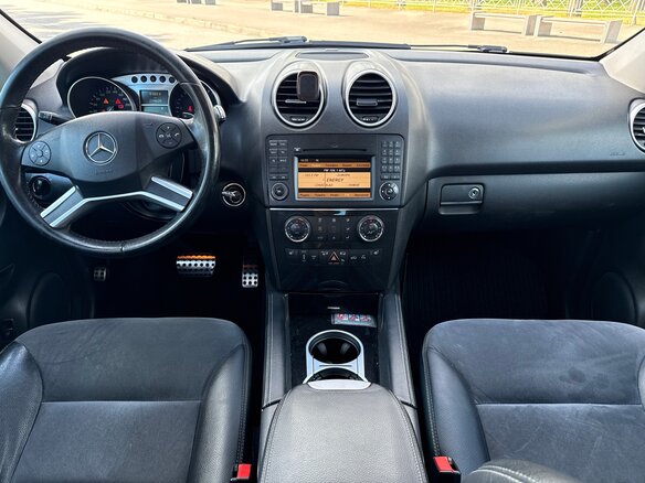 2009 Mercedes-Benz M-Класс 320 II (W164) Рестайлинг, голубой, 1700000 рублей - вид 15