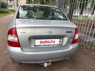 2008 Lada (ВАЗ) Kalina I, серебристый, 180000 рублей, вид 3