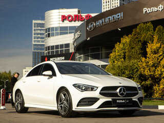 2019 Mercedes-Benz CLA 200 II (C118, X118), белый, 3058000 рублей, вид 2