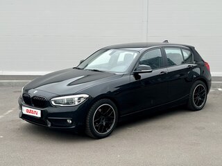 2015 BMW 1 серии 118i II (F20/F21) Рестайлинг, чёрный, 1600000 рублей, вид 1