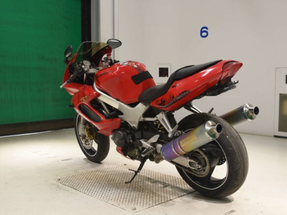 1998 Honda VTR 1000, красный, 315000 рублей - вид 5