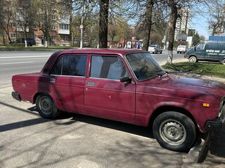 2004 Lada (ВАЗ) 2107, красный, 145000 рублей, вид 3