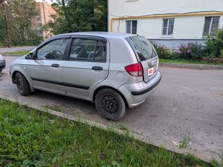 2002 Hyundai Getz I, серебристый, 220000 рублей, вид 3