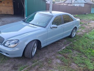 1999 Mercedes-Benz S-Класс 320 IV (W220), серебристый, 820000 рублей, вид 1