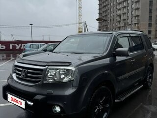 2011 Honda Pilot II Рестайлинг, серый, 1449000 рублей, вид 4