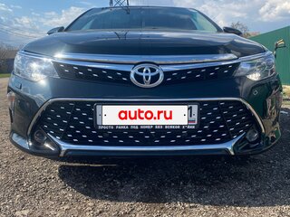2015 Toyota Camry VII (XV50) Рестайлинг, серый, 1700000 рублей, вид 2