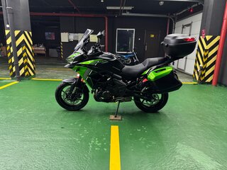 2022 Kawasaki Versys 650, зелёный, 975000 рублей, вид 2