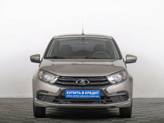 2019 Lada (ВАЗ) Granta I Рестайлинг, серый, 929000 рублей, вид 3
