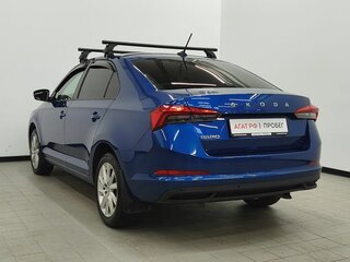 2021 Skoda Rapid II, синий, 1399000 рублей, вид 5