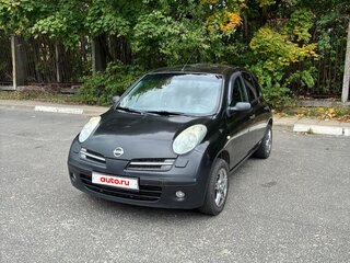 2007 Nissan Micra III (K12), чёрный, 300000 рублей, вид 3