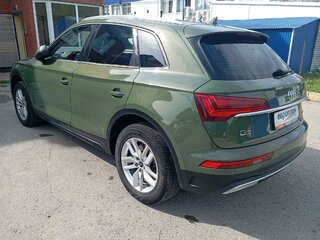 2021 Audi Q5 45 TFSI II (FY) Рестайлинг, зелёный, 3550000 рублей, вид 4