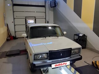2004 Lada (ВАЗ) 2107, белый, 160000 рублей, вид 1
