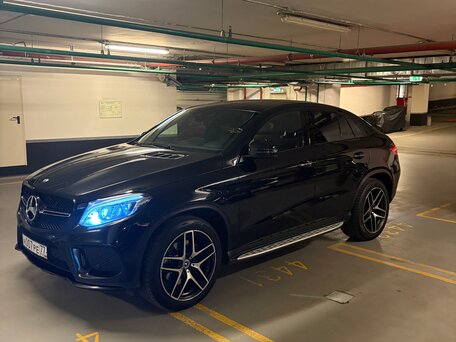 2017 Mercedes-Benz GLE Coupe 400 I (C292), чёрный, 3950000 рублей, вид 2