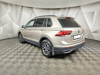 2021 Volkswagen Tiguan II Рестайлинг, коричневый, 3090000 рублей, вид 4