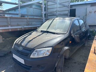 2013 Lada (ВАЗ) Granta I, чёрный, 105000 рублей, вид 1