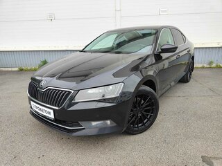 2016 Skoda Superb III, чёрный, 1635000 рублей, вид 3