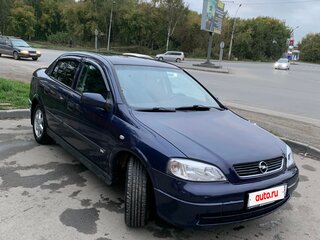 2001 Opel Astra G, синий, 310000 рублей, вид 4