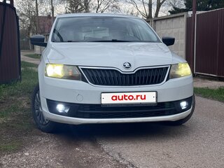 2015 Skoda Rapid I, белый, 650000 рублей, вид 1