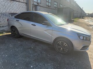 2018 Lada (ВАЗ) Vesta I, серебристый, 850000 рублей, вид 5