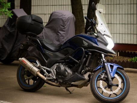 2014 Honda NC 750X, синий, 490000 рублей, вид 3