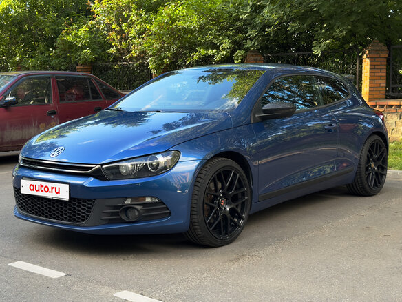 2012 Volkswagen Scirocco III, синий, 1380000 рублей