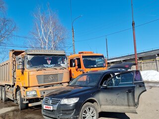 2008 Volkswagen Touareg I Рестайлинг, чёрный, 990000 рублей, вид 5