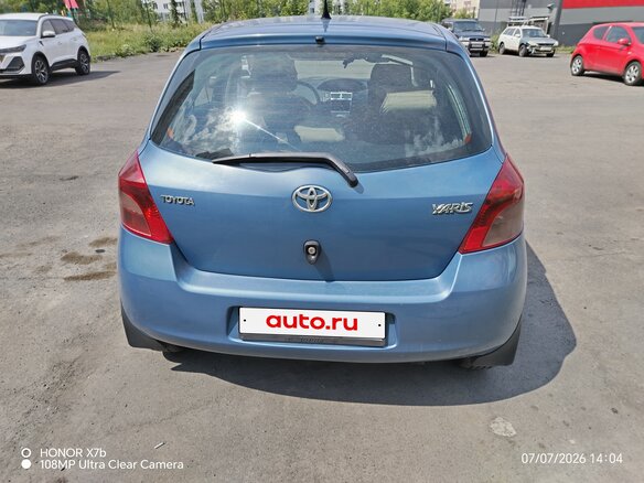 2008 Toyota Yaris Multimode II, серый, 610000 рублей - вид 5