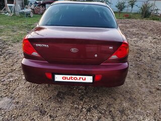 2009 Kia Spectra I Рестайлинг 2, красный, 320000 рублей, вид 4