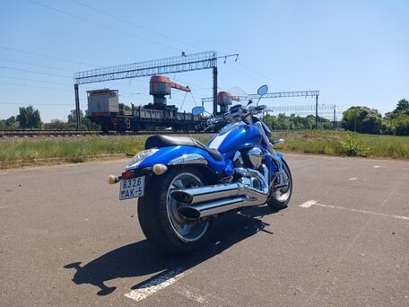 2007 Suzuki Boulevard M109R, синий, 620000 рублей, вид 5